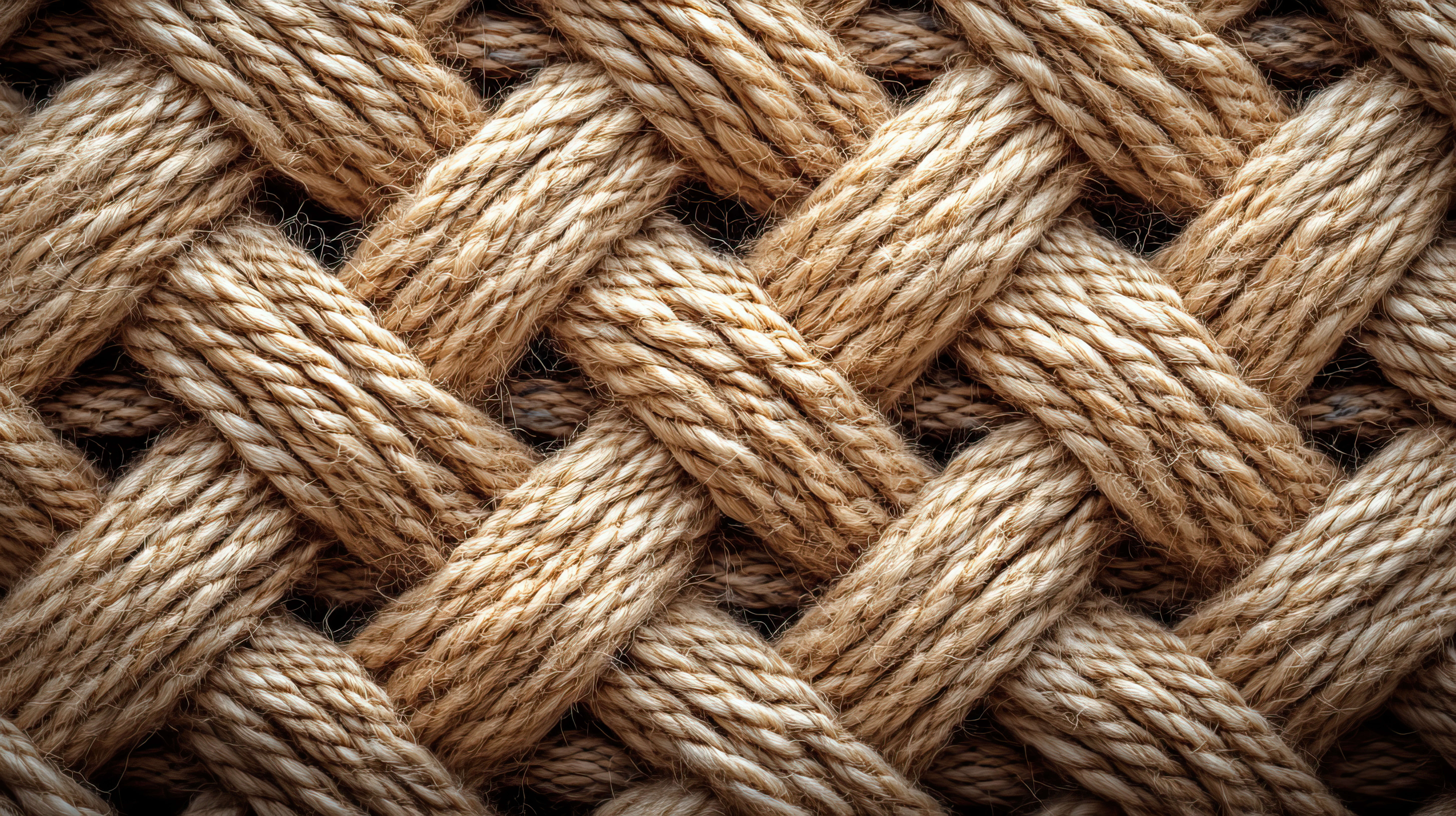 Marineros haciendo macramé